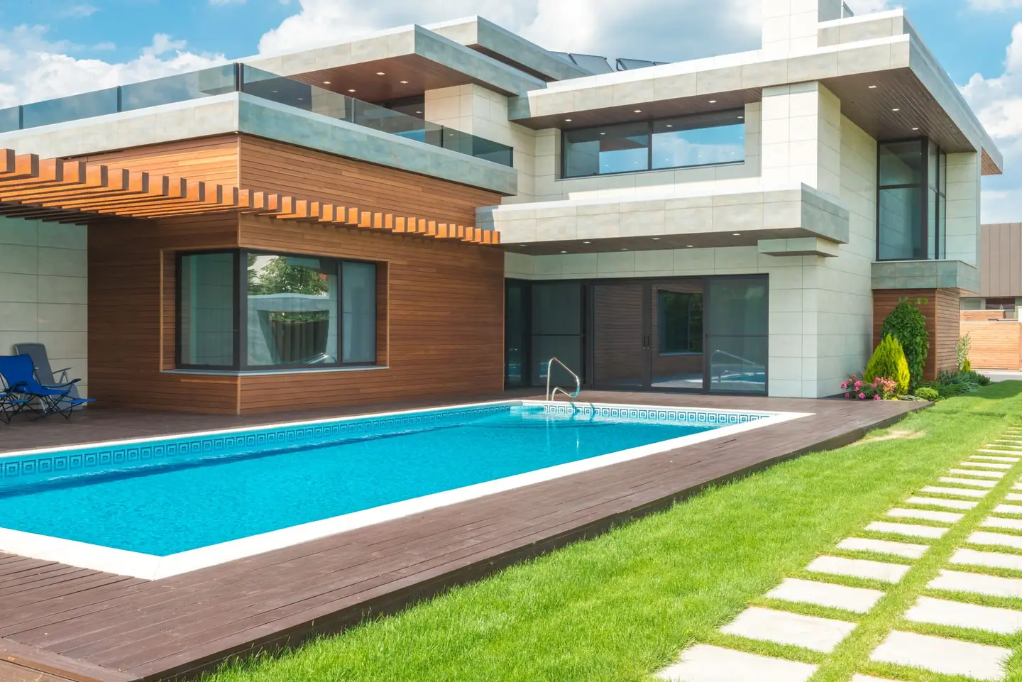 Swimming pool built in Wanganui, NSW